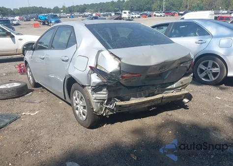 2016 Toyota Corolla L from USA, damaged, VIN 5YFBURHEXGP535385
